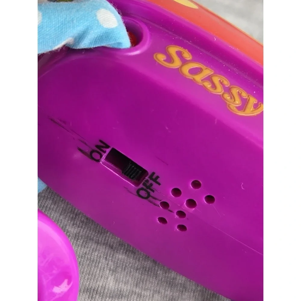 VTG Sassy Musical Horse Baby Toy Sensory‎ Activity Rattle Galloping Sound WORKS